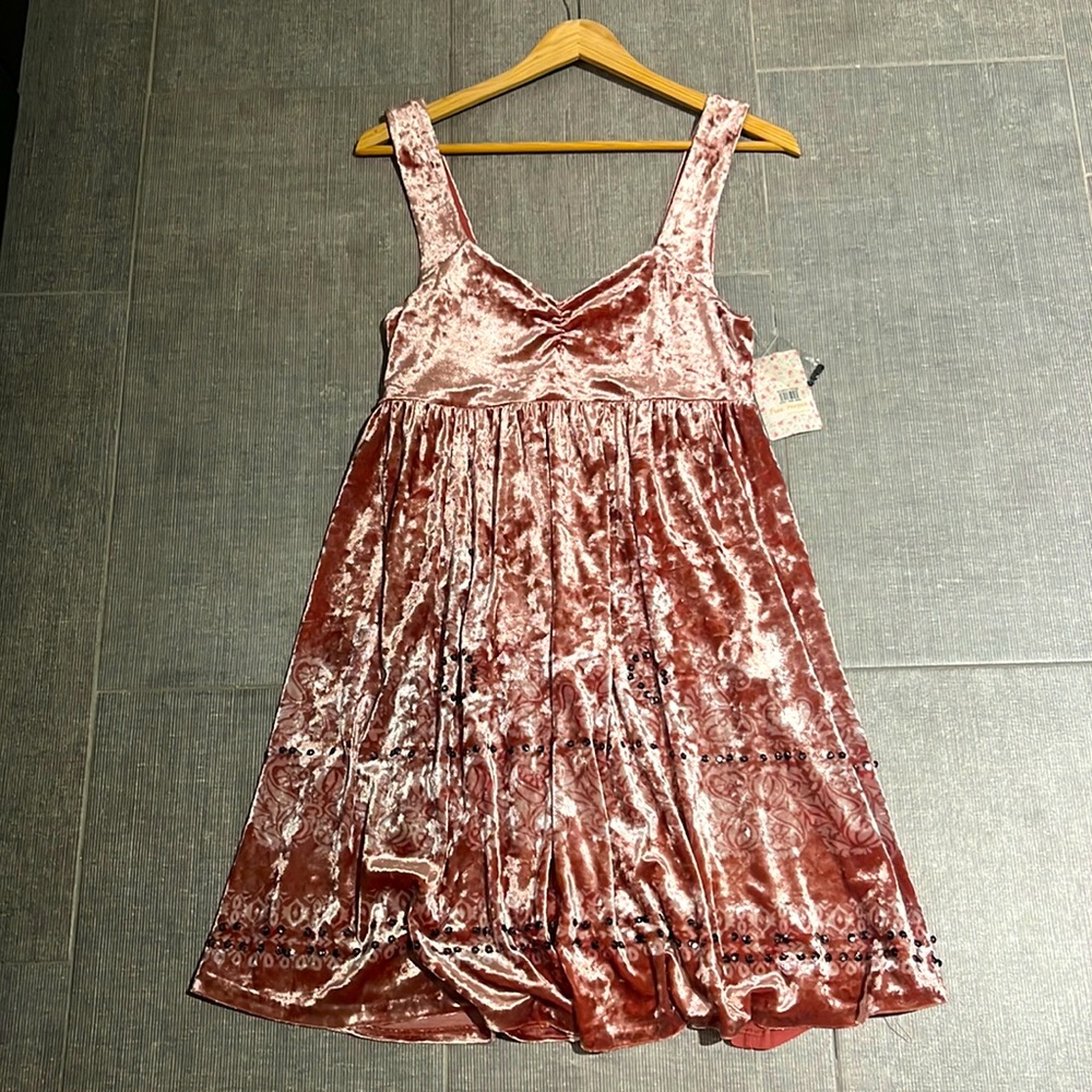 Free People Velvet Dress